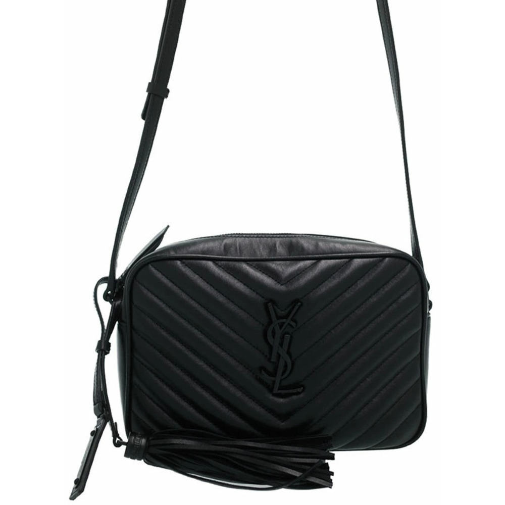 SAINT LAURENT Paris Fringe Saint Paris Lou Camera Bag Shoulder